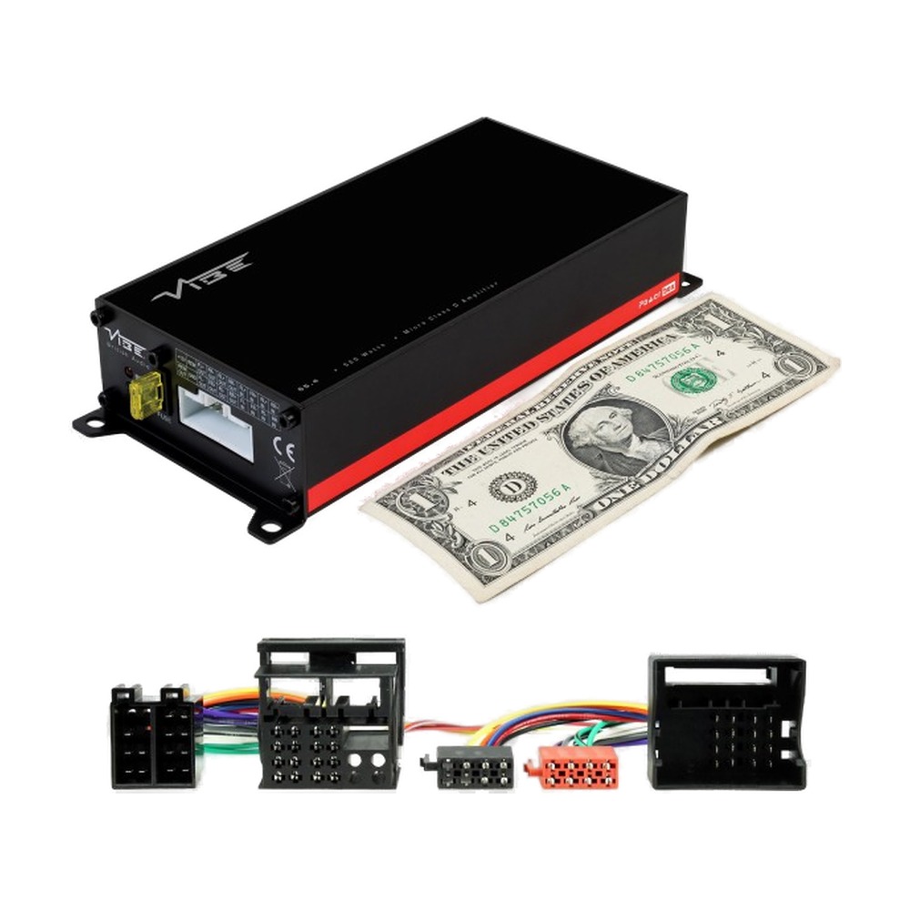 VİBE - POWERBOX 65.4BMW 1  ( BMW TAK ÇALIŞTIR AMPLİFİKATÖR SETİ  )